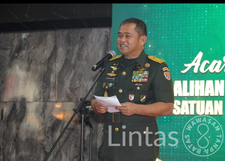 Kasad Pimpin Alih Kodal Enam Kodam Baru di Mabesad