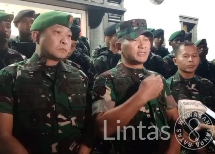 Kodam III/Slw Gelar Patroli Gabungan Antisipasi Unjuk Rasa