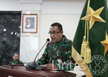 Pangdam XIV/Hsn Terima Paparan Kesiapan TMMD Ke-126 dan Strategi LKJ