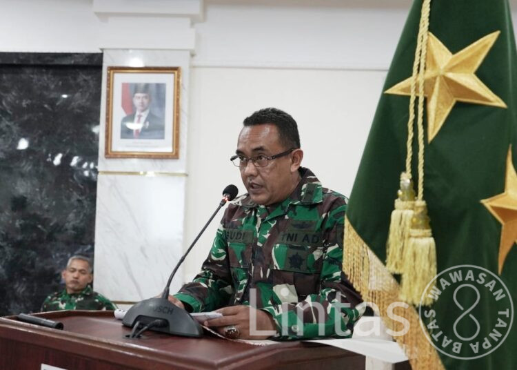Pangdam XIV/Hsn Terima Paparan Kesiapan TMMD Ke-126 dan Strategi LKJ