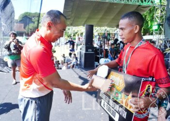 Kodam XIV/Hsn Gelar TNI 80 Elite Marathon Piala Panglima TNI di Makassar