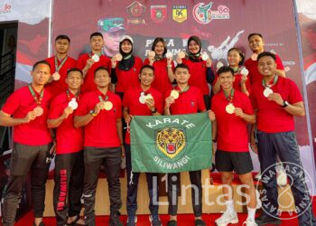 Karateka Kodam III/Slw Torehkan Prestasi di Kejuaraan Karate Piala Panglima TNI 2025