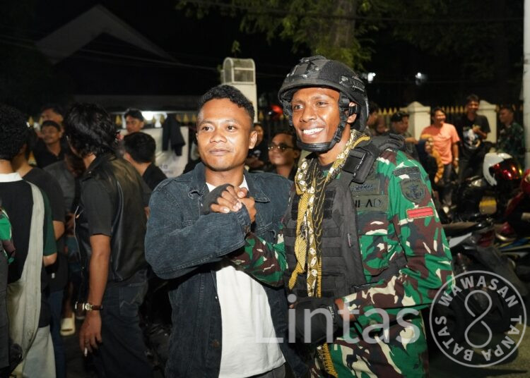 Patroli TNI AD Terus Berjalan, Komitmen Jaga Kondusifitas Bagi Warga Ibu Kota