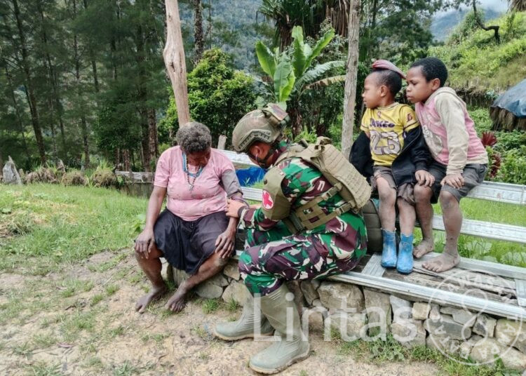 TNI Hadir Membawa Harapan: Wuloni Disapa Dengan Kepedulian