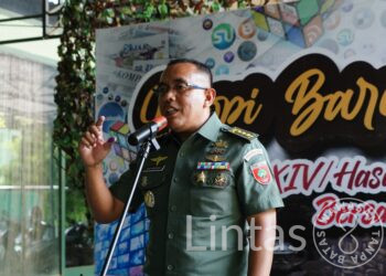 Ngopi Bareng Kapendam XIV/Hsn , Pererat Silaturahmi dan Perkuat Sinergi bersama Awak Media