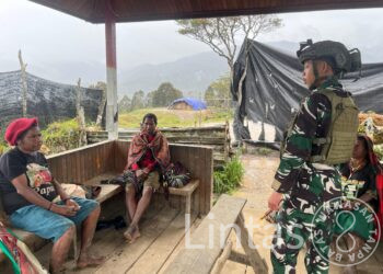 Satgas Yonif 700/WYC Gelar Pelayanan Kesehatan untuk Warga di Eronggobak