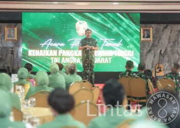 Kasad Terima Laporan Korps, 65 Pati TNI AD Naik Pangkat