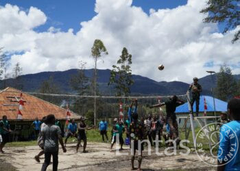 Gelora Semangat HUT TNI ke 80 : Piala Pangkogabwilhan III, Warnai Tanah Papua