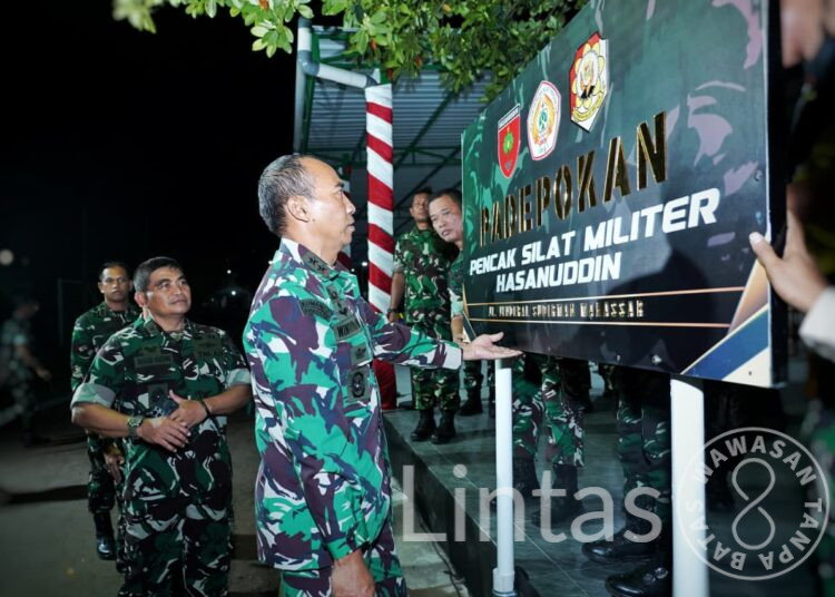 Pangdam XIV/Hsn Resmikan Padepokan Pencak Silat Militer Hasanuddin