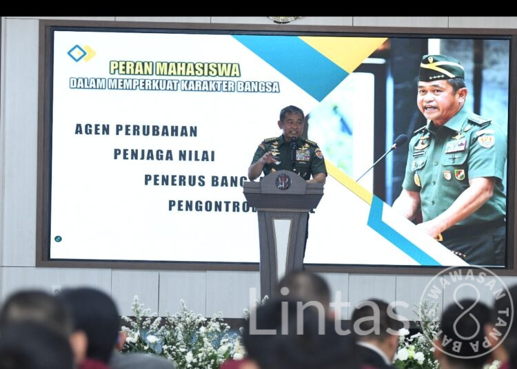 Kasad: Mahasiswa Punya Peran Besar Dalam Memperkuat Karakter Bangsa