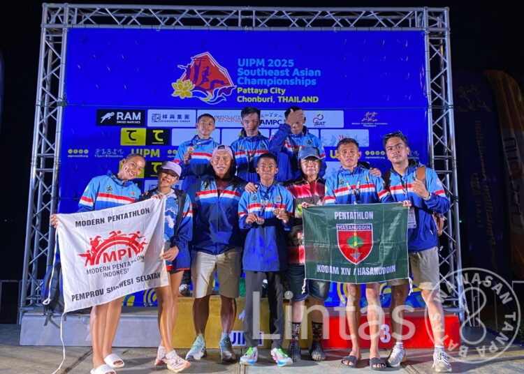 Atlet Kodam XIV/Hasanuddin Harumkan Indonesia di Ajang UIPM Southeast Asia Championship 2025 di Thailand