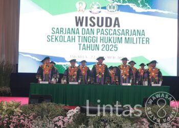 Wisuda STHM 2025, Kasad Dorong SDM Hukum Militer Jadi Pilar Modernisasi TNI AD