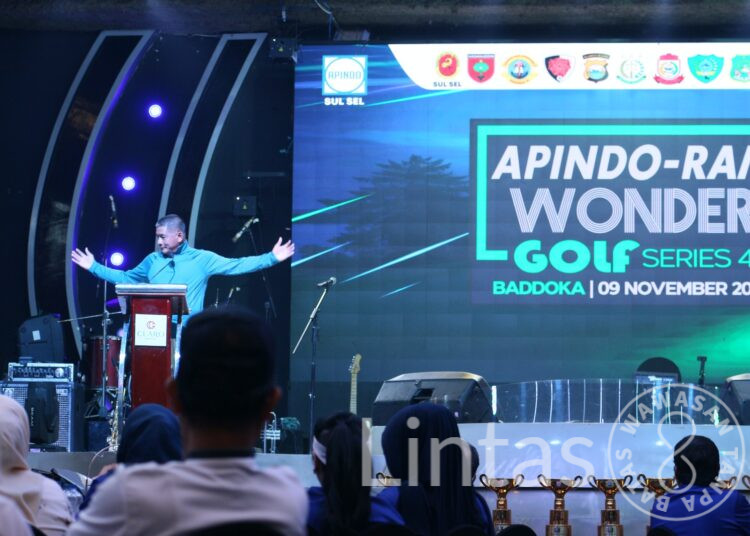 Perkuat Sinergi dan Kebersamaan, Pangdam Hasanuddin Hadiri APINDO Wonder Golf Tournament