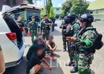 Aksi Sigap TNI, Tangkap Lima Pelaku Transaksi Narkoba di Tallo