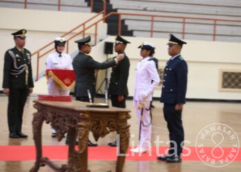 Wakasad Hadiri Pelantikan 51 Perwira Keahlian Khusus Dikmapa PK TNI