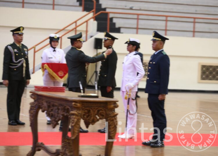 Wakasad Hadiri Pelantikan 51 Perwira Keahlian Khusus Dikmapa PK TNI