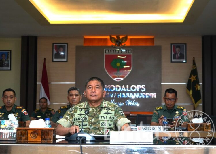 Pangdam XIV/Hsn Totalitas Mendukung Percepatan Pembangunan Koperasi Merah Putih di Wilayahnya