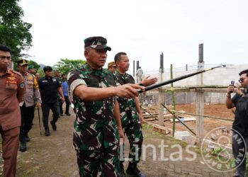 Pangdam XIV/Hasanuddin Datangi Langsung Lokasi Pembangunan Koperasi Merah Putih di Maros dan Gowa
