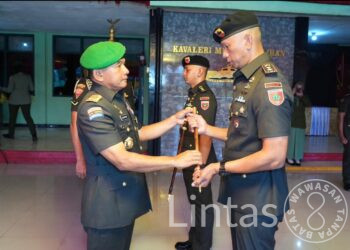 Pimpin Sertijab Danyon Kavaleri 10/Mendagiri, Pangdam Tekankan Keteladanan dan Tingkatkan Kesiapan Operasional Satuan