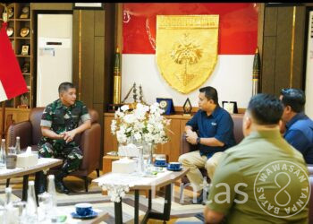 Pangdam XIV/Hasanuddin Terima Silaturahmi GM PT Pupuk Indonesia Region 4 di Makodam