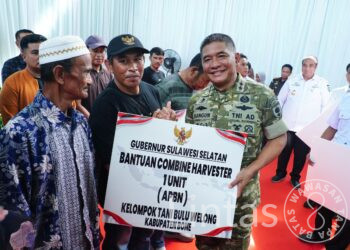 Pangdam XIV/Hasanuddin Hadir di Tengah Petani, Jadi Momentum Kebangkitan Pertanian