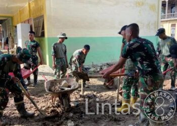 Pascabanjir, TNI AD Fokus Pulihkan Fasilitas Pendidikan di Aceh Tamiang