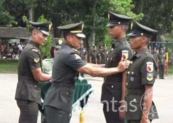 Bintara TNI AD Resmi Dilantik, Pangdam V/Brawijaya : Ini Baru Langkah Awal Pengabdian