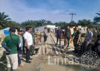 TNI AD Mulai Bangun Jembatan Bailey di Langkat, Pulihkan Akses Antar Desa