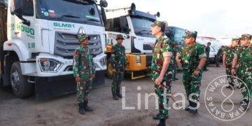 Almatzi Bantuan Kasad untuk Penanganan Bencana Sumut Tiba di Pelabuhan Belawan
