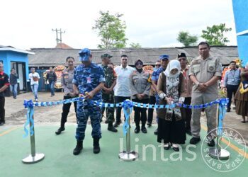 Perkuat Program Makan Bergizi Gratis Komandan Lanud Husein Sastranegara Resmikan SPPG Cipatik 013, di Kabupaten Bandung Barat