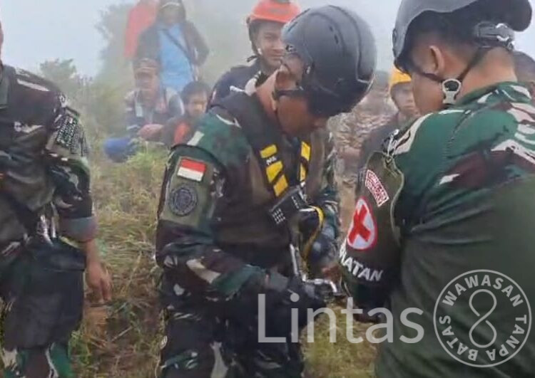 Tak Sampai 24 Jam, Tim SAR Gabungan Temukan Lokasi Jatuhnya Pesawat ATR 42-500 di Pangkep