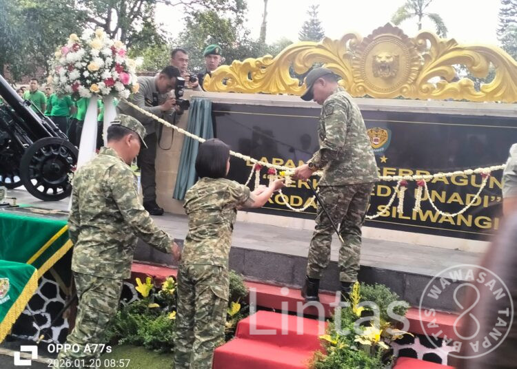 Panglima TNI Resmikan Lapangan Serba Guna “Serka Dedi Unadi”