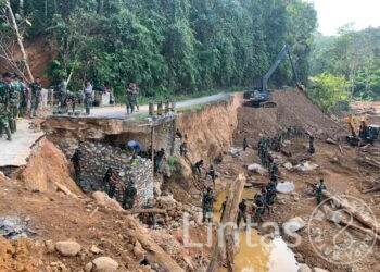 Jembatan Beton Hutanabolon Tuntas Diperbaiki, Akses Warga Tukka Kembali Normal