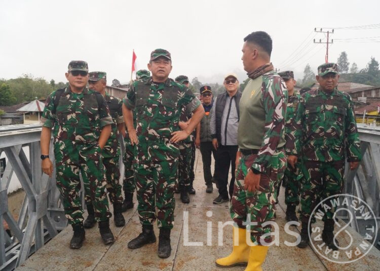 Kasad Resmikan Jembatan Bailey, Pulihkan Akses Jalan Lintas Nasional Takengon–Bireuen