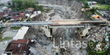 TNI AD Terus Hadir, Dua Jembatan Bailey di Bener Meriah Rampung
