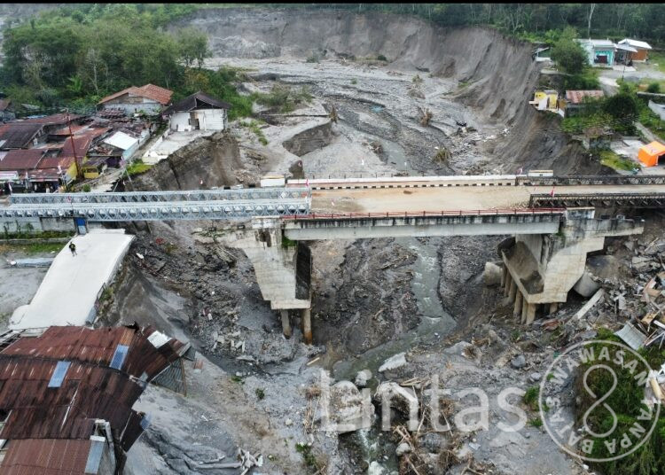 TNI AD Terus Hadir, Dua Jembatan Bailey di Bener Meriah Rampung