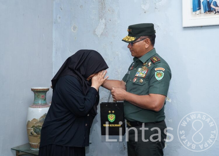 Pangdam III/Siliwangi Laksanakan Ta’ziah dan Mengunjungi Korban Kecelakaan Beruntun di Cisarua