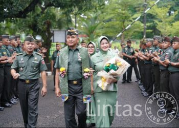 Kunjungi Paldam, Pangdam XIV/Hsn Dorong Inovasi dan Tekankan Keharmonisan Keluarga