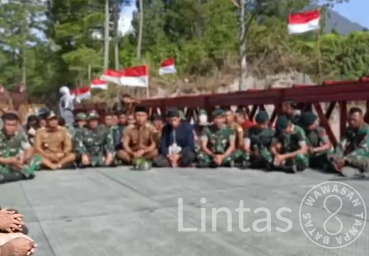 Syukuran dan Doa Bersama Tandai Rampungnya Jembatan Bailey Karang Rejo