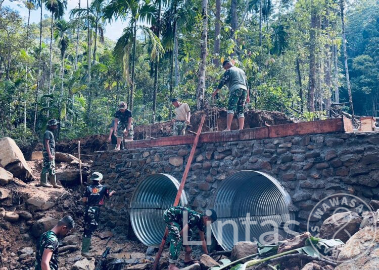 Akses Warga Pulih, Jembatan Aramco di Desa Masundung Siap Digunakan