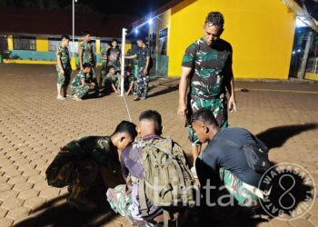 Sinergi Personel Gabungan TNI Rampungkan 93,6 Persen Renovasi SDN Lhok Medang Ara Aceh Tamiang