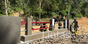 Semula Putus Kini Tersambung, Jembatan Sigiring-giring Kembali Hubungkan Warga Tukka