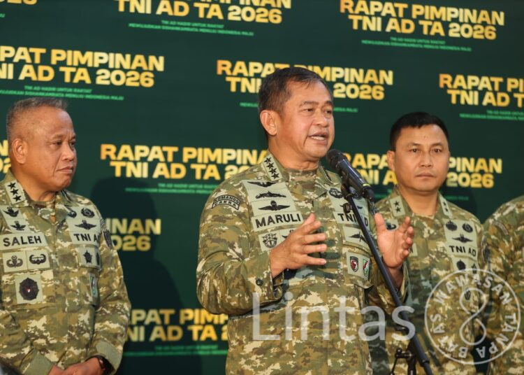 Rapim TNI AD 2026, Wadan Kodiklatad Hadiri Forum Strategis Penentuan Arah Kebijakan TNI AD