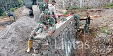 Progres Tembus 50 Persen, Jembatan Armco Tawar Bengi Segera Pulihkan Akses Warga