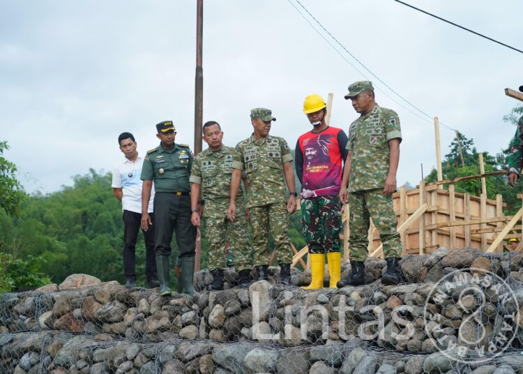 Negara Hadir, Kodam XlV/Hsn bangun Jembatan gantung di Bonto Matinggi