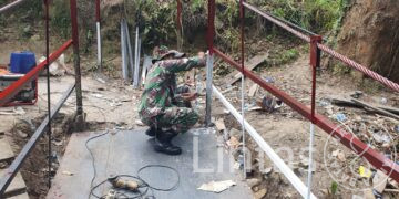 Rehab Jembatan Gantung Desa Halimbe Rampung, Mobilitas Warga Kembali Normal