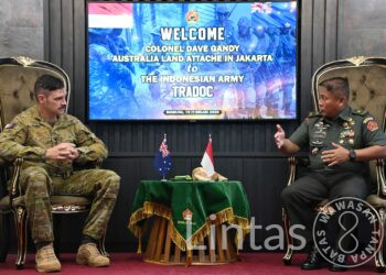 Perkuat Kerja sama Militer, Kodiklatad Terima Kunjungan Atase Darat Australia