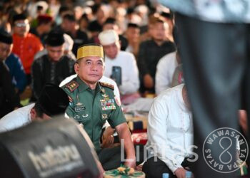 Hadiri Buka Puasa Akbar, Pangdam XIV/Hasanuddin Pererat Silaturahmi dan Soliditas Umat di Kota Makassar