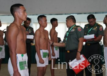 Sidang Pemilihan Caba PK Gel. I TA. 2026 Panda Makassar, Kasdam XIV/Hsn Tegaskan Seleksi Profesional dan Objektif