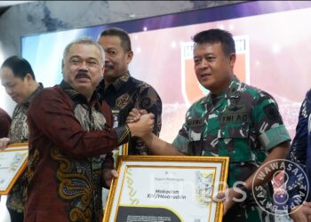 Kodam XIV/Hasanuddin Terima Penghargaan Implementasi Kartu Kredit Pemerintah Terbaik TA. 2025